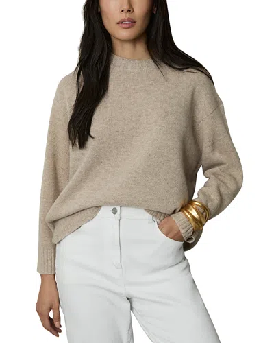Reiss Elena Crewneck Sweater In Oatmeal
