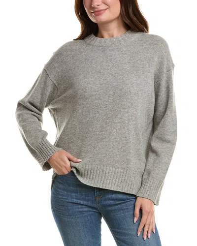 Reiss Elena Wool & Cashmere-blend Jumper In Gray