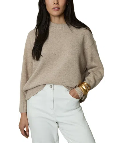 Reiss Elena Wool & Cashmere-blend Sweater In Neutral