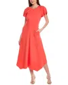 Reiss Eleni Maxi Dress In Pink
