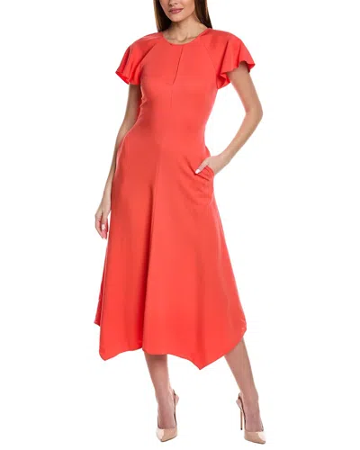 Reiss Eleni Maxi Dress In Pink