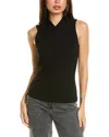Reiss Eli Wrap Top In Black