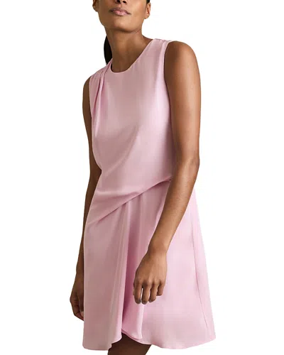REISS ELINA SHORT DRAPE DRESS