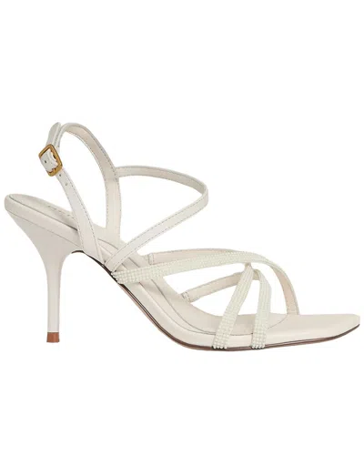 Reiss Elise Leather Shoe In Neutral