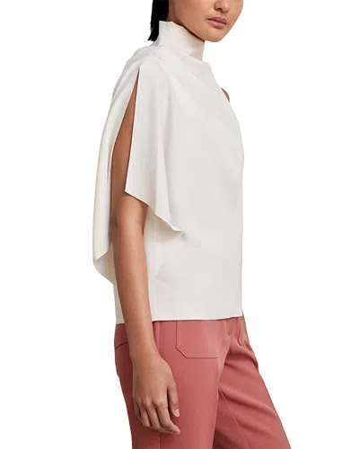 REISS ELLIE ONE SHOULDER DRAPE TOP
