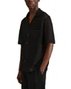 Reiss Elvi Crochet Cuban Top In Black