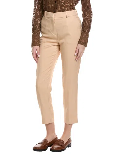 Reiss Ember Slim Leg Trouser In Brown