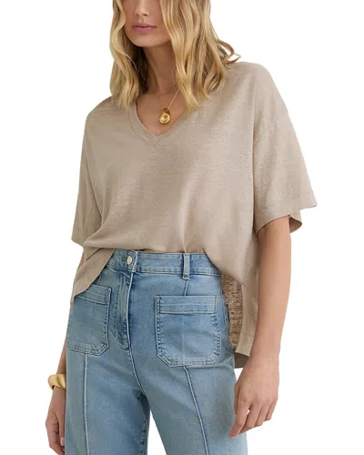 Reiss Ember Tee In Neutral