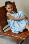 Reiss Blue 9-13 Yrs Seersucker Bubble Hem Dress