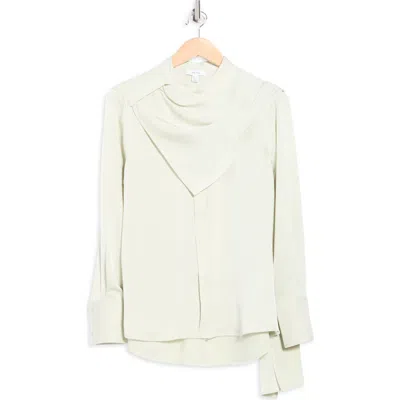 Reiss Emilia Convertible Scarf Top In Green