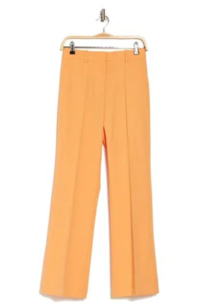 Reiss Emmy Straight Leg Pants In Orange