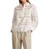 Reiss White Cotton Embroidered Shirt In White