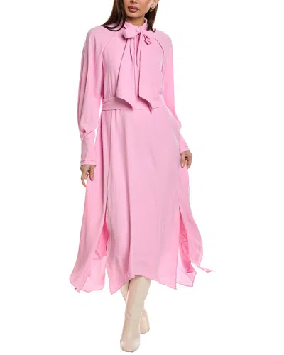 Reiss Erica-tie Detail Belted M 29540566 In Pink