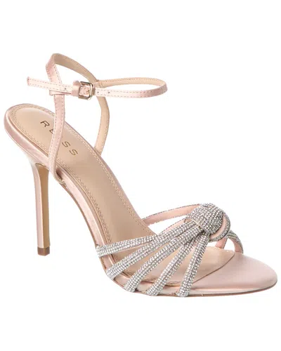 Reiss Estel Embellished Heeled Sandal In Brown