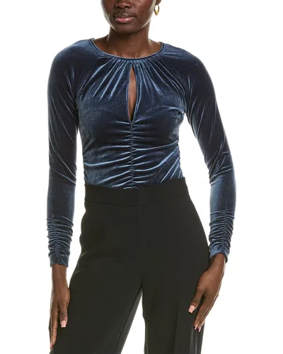 Reiss Etta Shirt In Blue