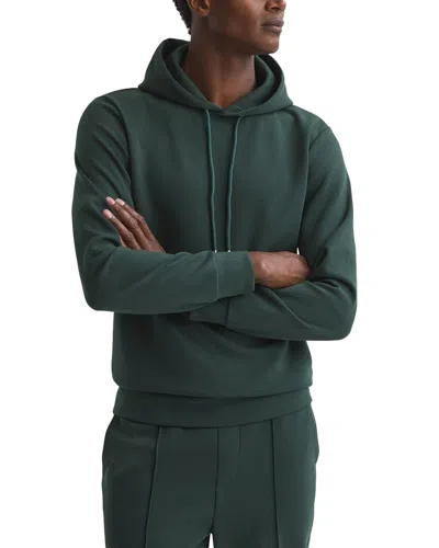Reiss Fabien Hoodie In Green