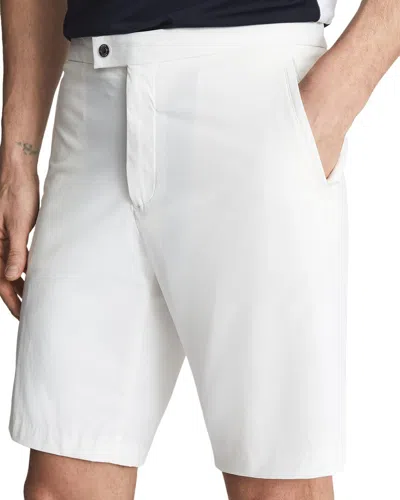 Reiss Fairway Performance Slim Short In White