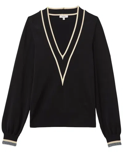 Reiss Faith Knit Top In Multi