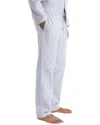 Reiss Ice Grey Farley Cotton Drawstring Pyjama Bottoms In Grey