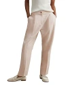 Reiss Farrah Tapered Leg Pants In Pink