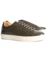 REISS REISS FINLEY LEATHER SNEAKER