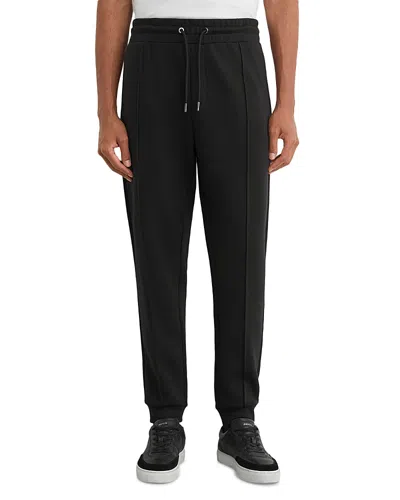 Reiss Finn Interlock Drawstring Jogger Pants In Black