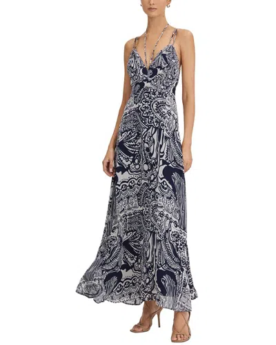 Reiss Fitted Dress In Multi