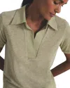 Reiss Fitted Polo Top In Sage