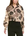 Reiss Flora Top In Multi