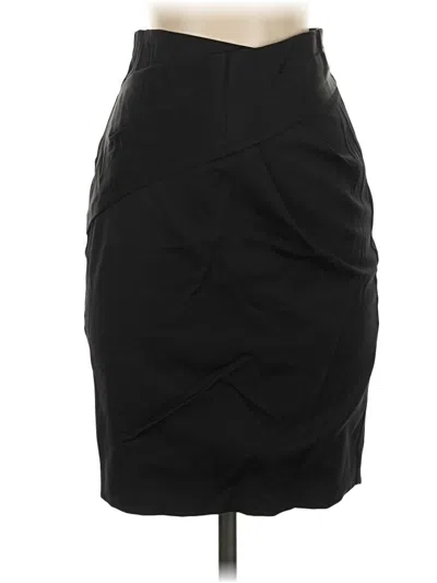 Pre-owned Reiss Formal Skirt In Black