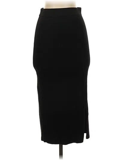 Pre-owned Reiss Formal Skirt In Black