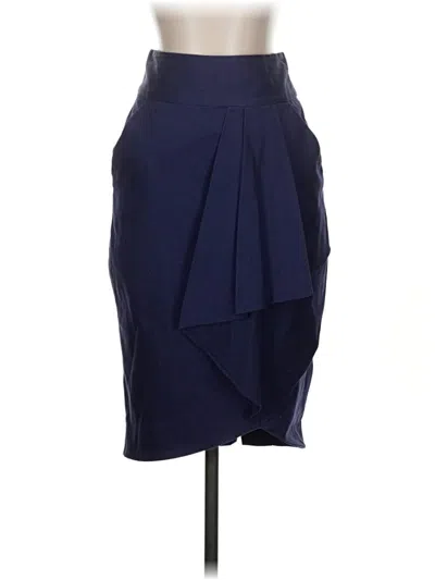 Pre-owned Reiss Formal Skirt In Blue