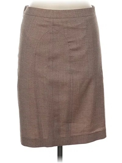 Pre-owned Reiss Formal Skirt In Brown