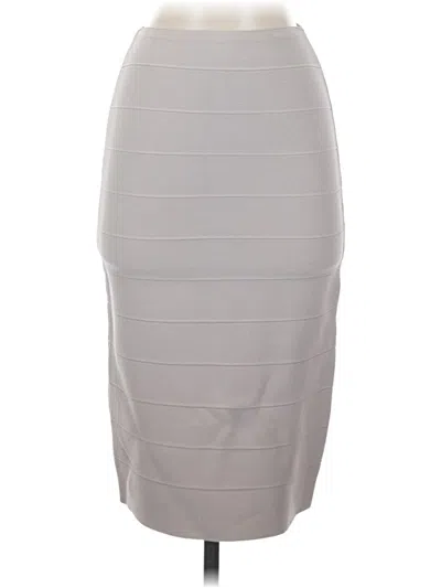 Pre-owned Reiss Formal Skirt In Gray