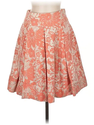 Pre-owned Reiss Formal Skirt In Orange
