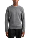 Reiss Foulton Wool & Cashmere Raglan Sweater In Gray