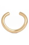 Reiss Freida Wave Cuff Bracelet In Gold Tone