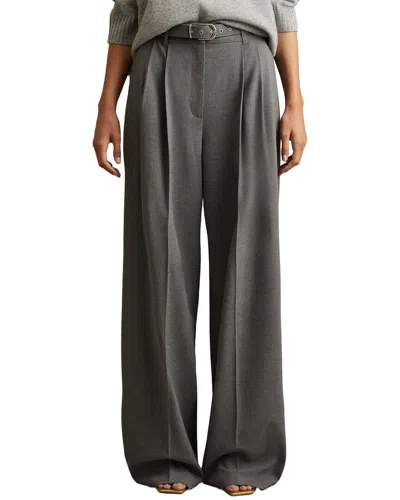 REISS REISS FREJA WIDE BELTED TAILORED WIDE LEG TROUSER
