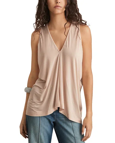 REISS FREYA DRAPED TOP