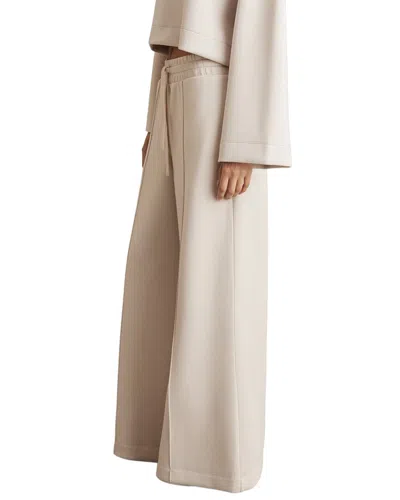 Reiss Freya Cloud Palazzo Pant In Neutral