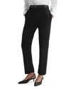 Reiss Gabi Slim Leg Pants In Black