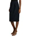 Reiss Gabi Tailored Skirt In Navy
