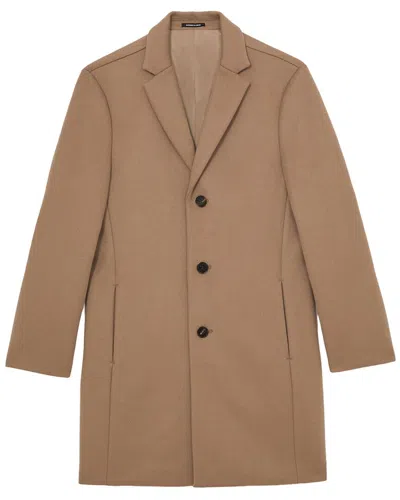 Reiss Gable Epsom Wool Wool-blend Blazer In Camel