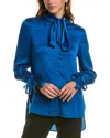 Reiss Gabrielle Top In Blue