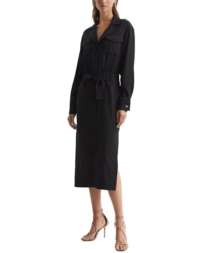 Reiss Gail Safari Midi Dress