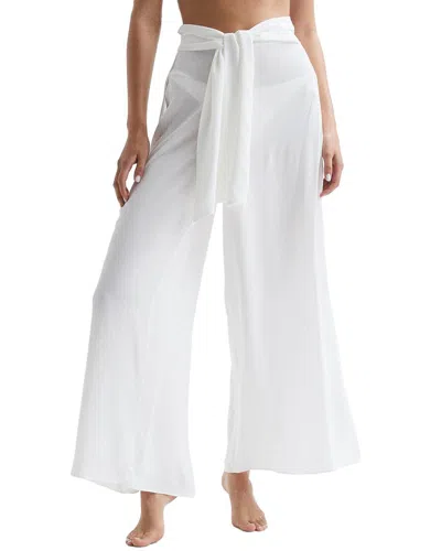 Reiss Gemma Resort Trousers In White