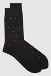 Reiss Spot In Black