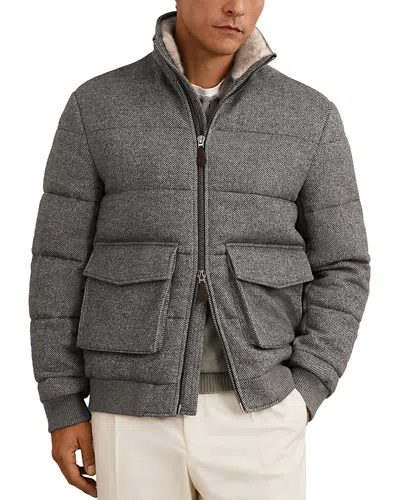 REISS GERALD QUILTED JACKET