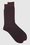 Reiss Stripe In Bordeaux