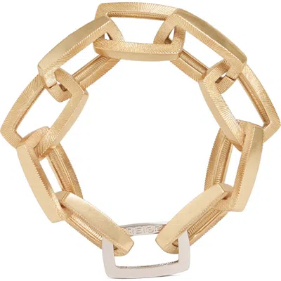 Reiss Gia Graphic Bracelet In Gold